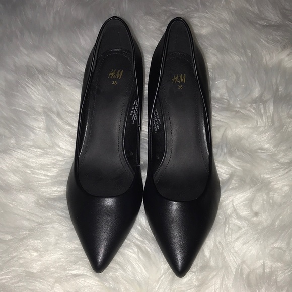 Pointy toed heels. Never worn! Size 38 from h&m - Picture 2 of 4